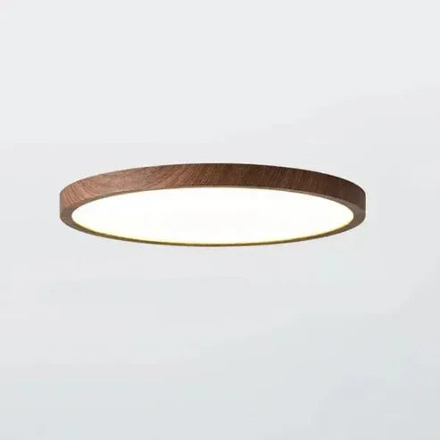 LumoRound – Modern Wooden LED Ceiling Light