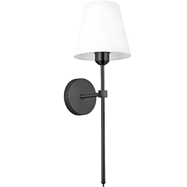 LumiVerra – Modern Wireless Wall Sconce Lamp with Fabric Shade