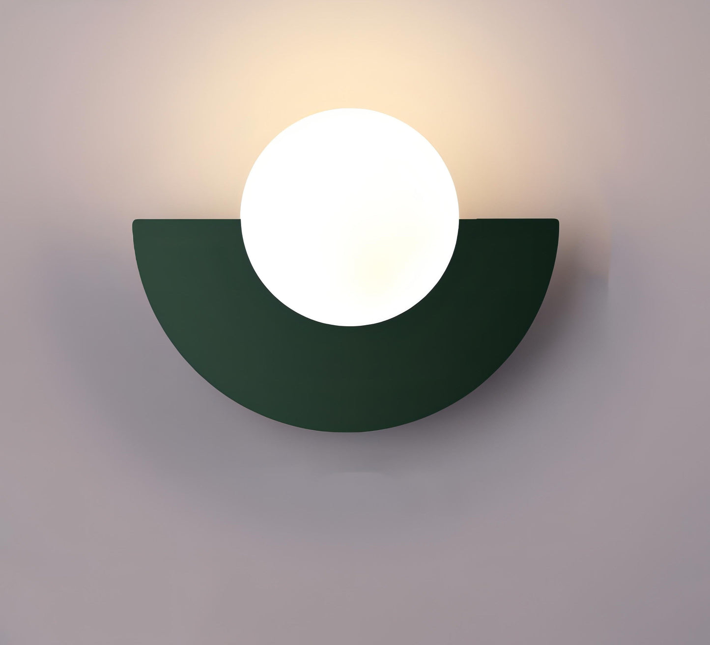 HaloNordic – Semi-Circular Nordic Wall Lamp