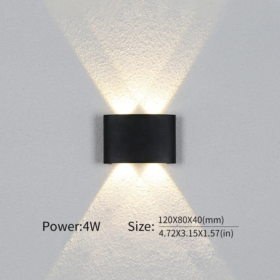 LumiFlex – Modern Waterproof LED Wall Lamp for Indoor & Outdoor