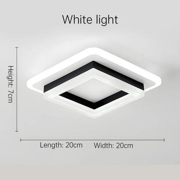 Lumora – Modern Square LED Ceiling Light