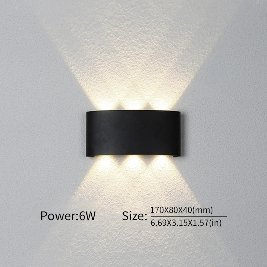 LumiFlex – Modern Waterproof LED Wall Lamp for Indoor & Outdoor