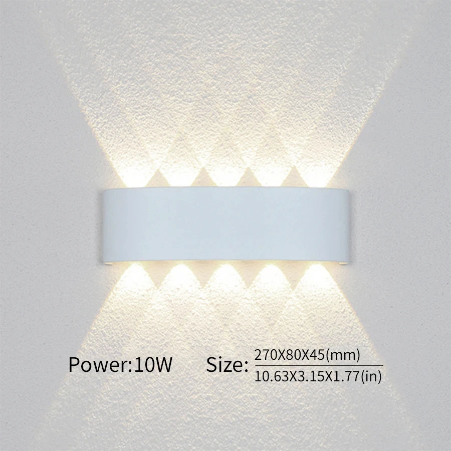 LumiFlex – Modern Waterproof LED Wall Lamp for Indoor & Outdoor