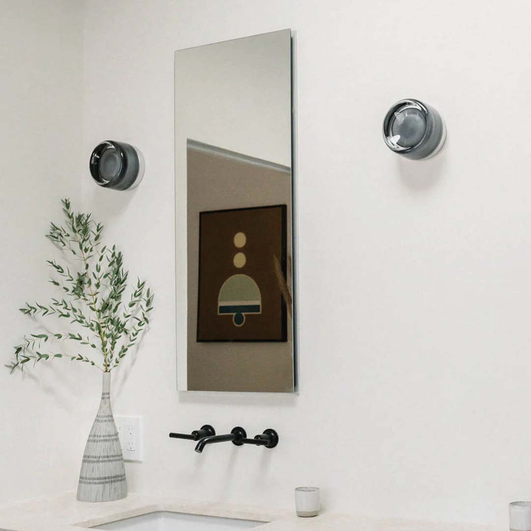 Auris – Modern Glass & Metal Wall Lamp