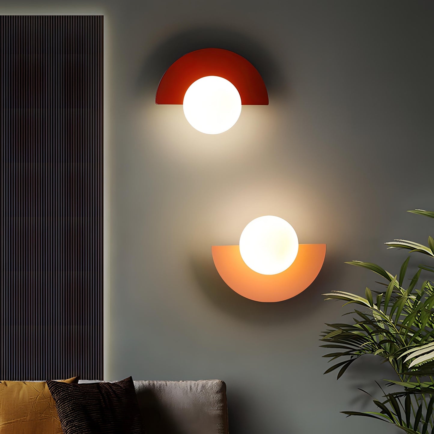 HaloNordic – Semi-Circular Nordic Wall Lamp