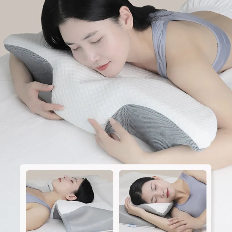 Restiva – Ergonomic Memory Foam Pillow for Neck & Shoulder Support