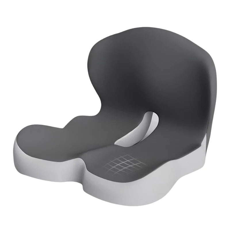 PosturaEase – Ergonomic Memory Foam Seat Cushion for Office, Car & Home