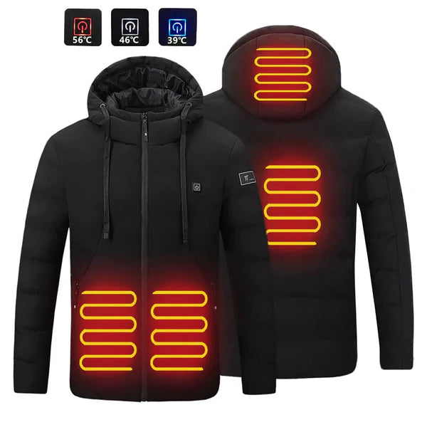 ThermoLux Core – 4-Zone Heated Jacket with Smart Temperature Control