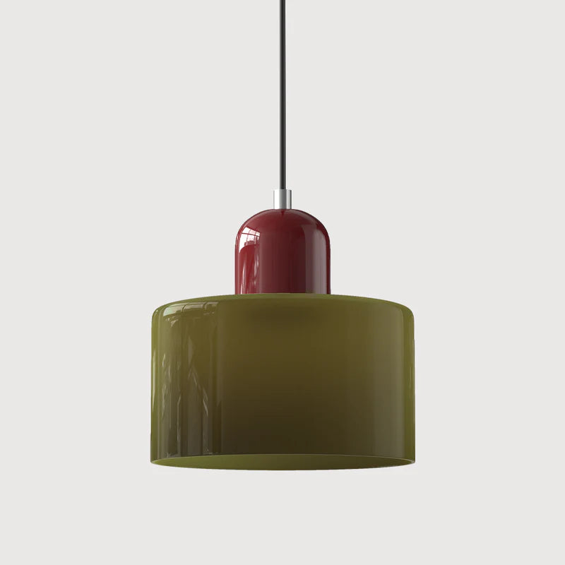 Liora – Retro Bauhaus Glass Pendant Light