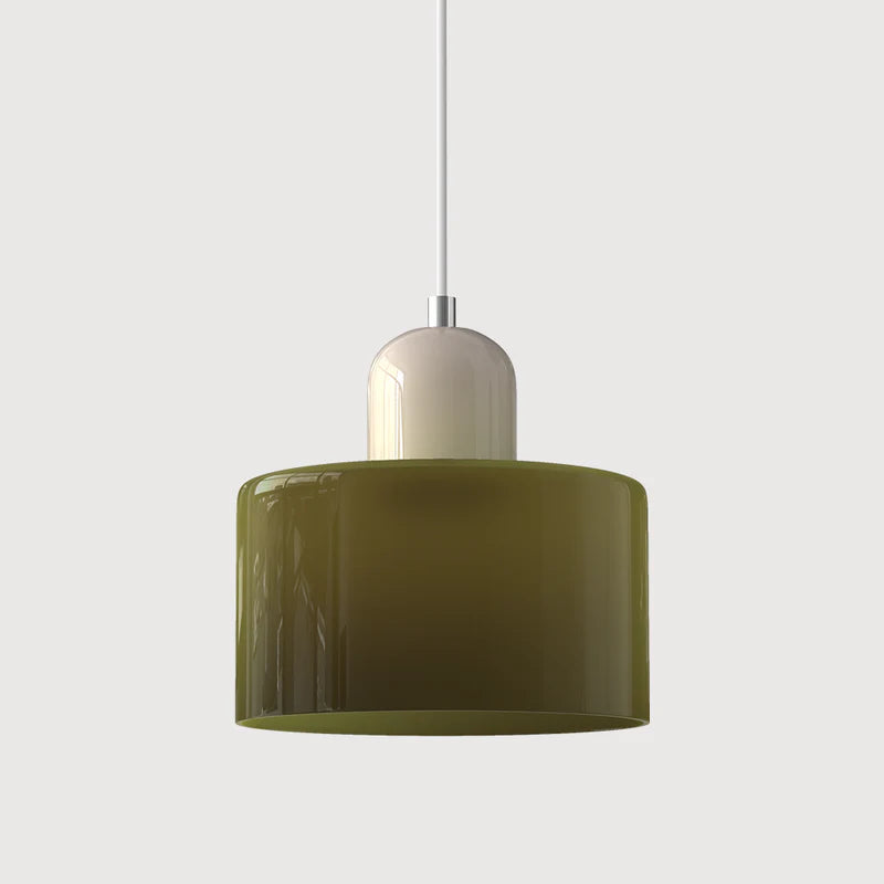 Liora – Retro Bauhaus Glass Pendant Light