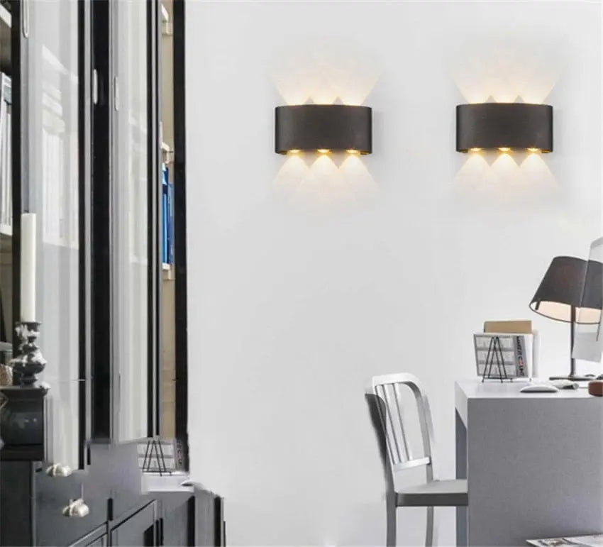 LumiFlex – Modern Waterproof LED Wall Lamp for Indoor & Outdoor