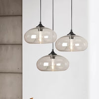 Lustra – Vintage Coloured Glass Pendant Light