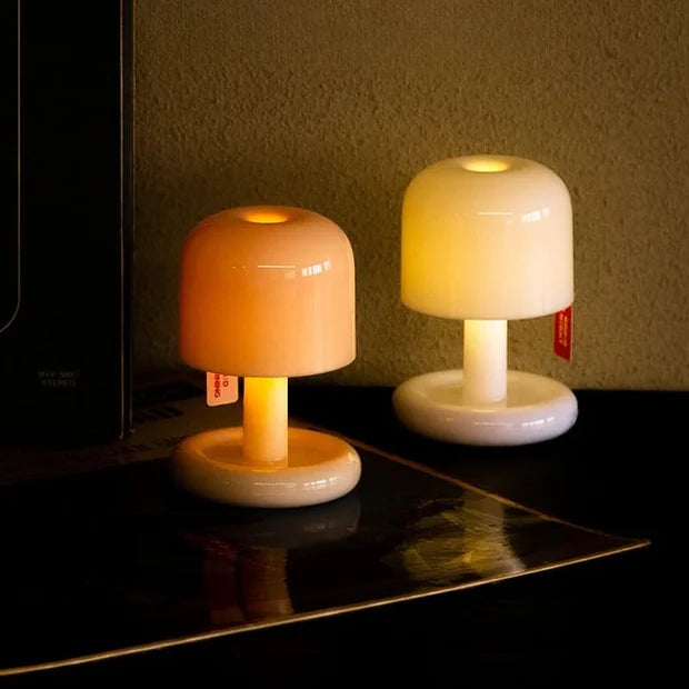 LumoDawn – Portable Mushroom LED Table Lamp