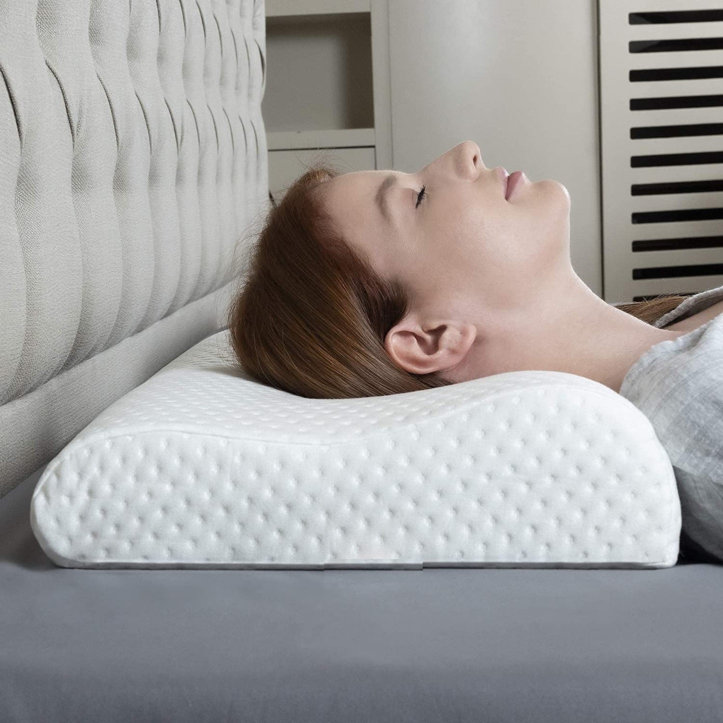 Somniva – Orthopedic Memory Foam Pillow for Neck & Shoulder Support