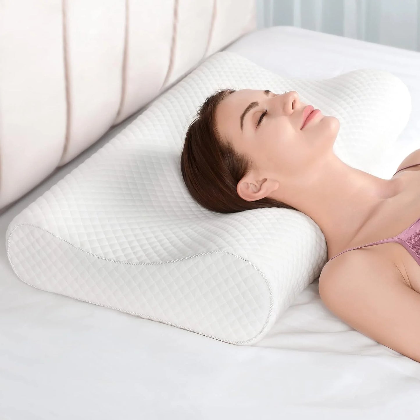 Somniva – Orthopedic Memory Foam Pillow for Neck & Shoulder Support