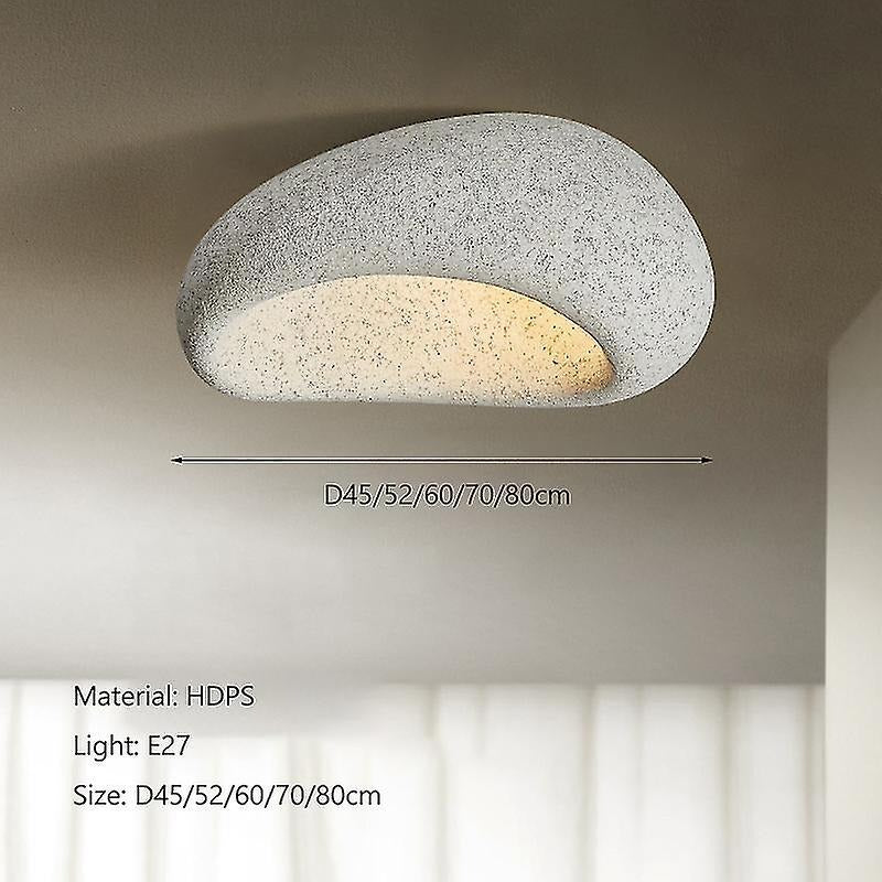 EclatWabi – Modern Nordic Wabi-Sabi LED Ceiling Light