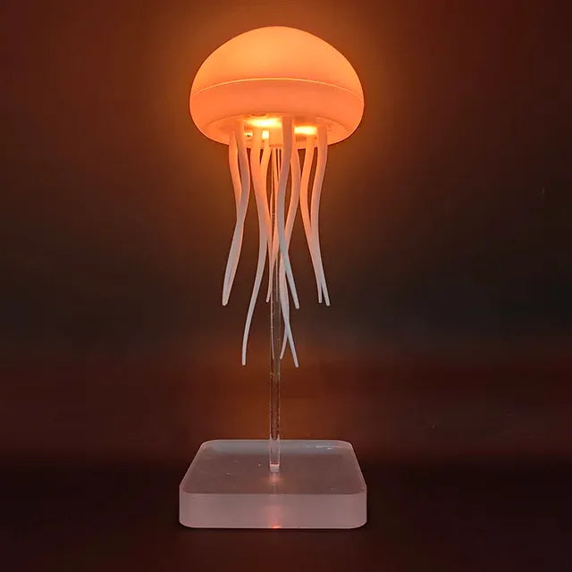 AquaLume – LED Jellyfish Night Lamp | RGB Colour-Changing & Voice Control