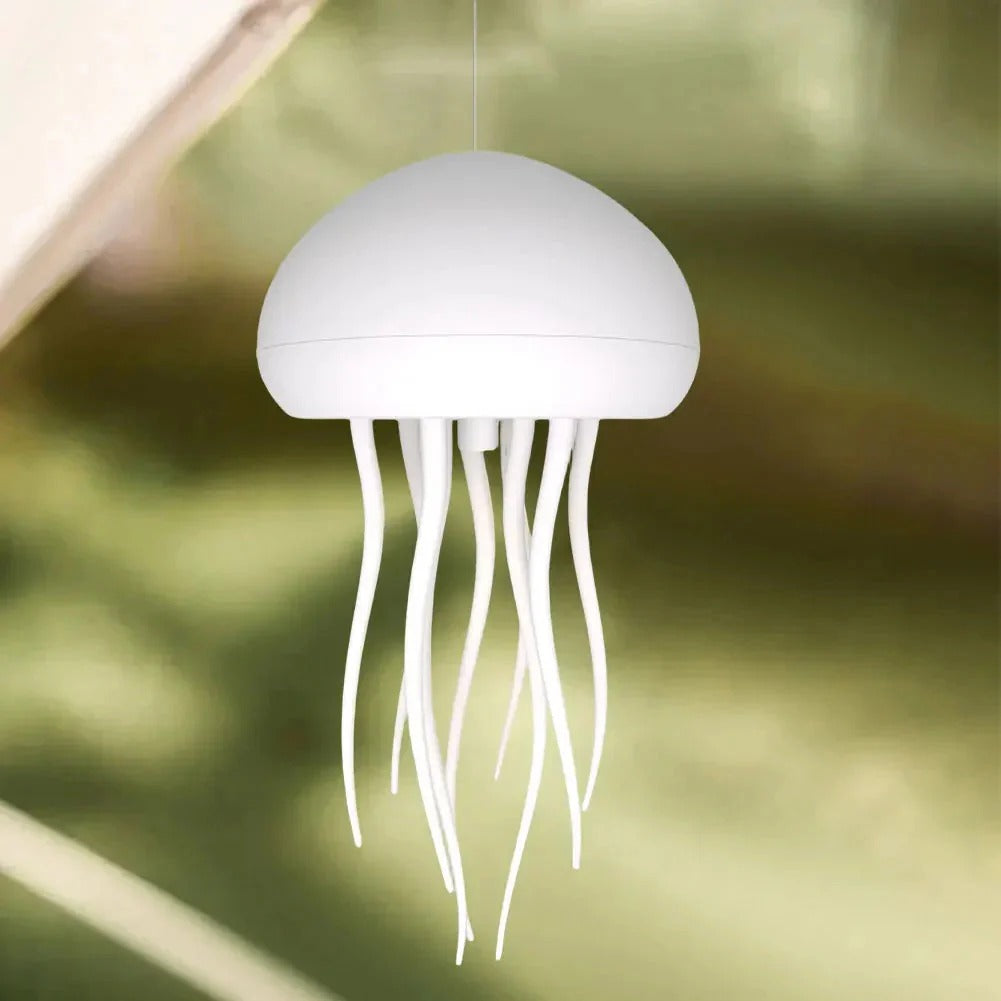 AquaLume – LED Jellyfish Night Lamp | RGB Colour-Changing & Voice Control