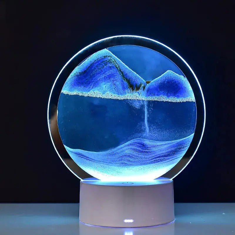SableZen – Relaxing LED Sand Table Lamp