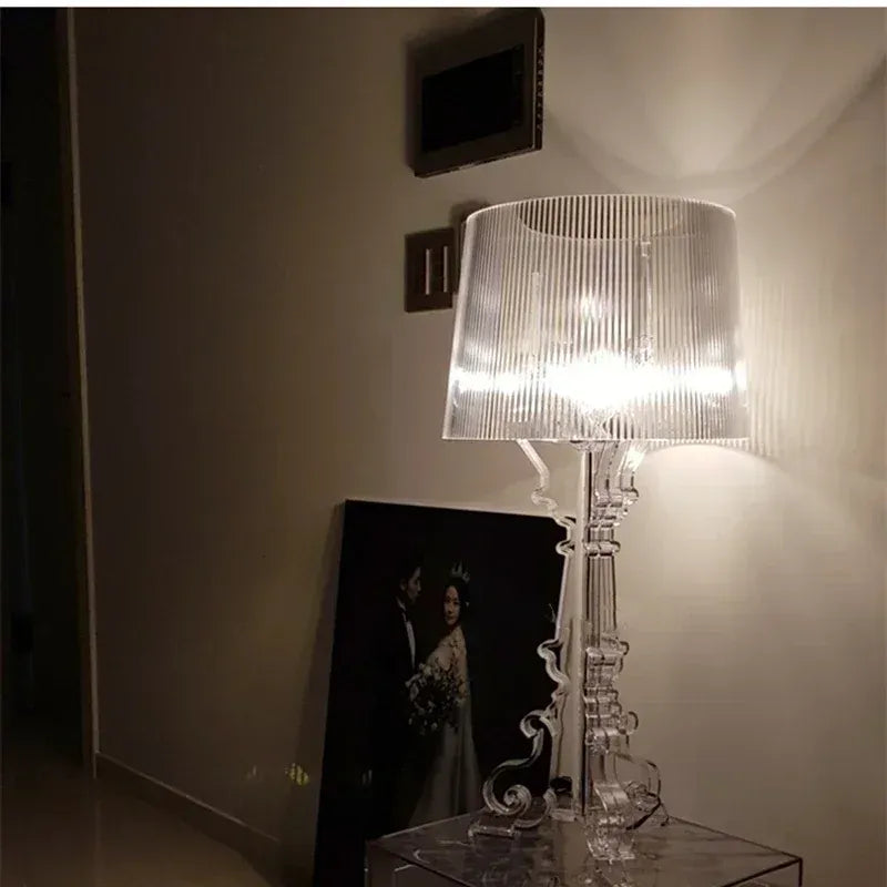 LueurRoyale – Luxury Polycarbonate Table Lamp