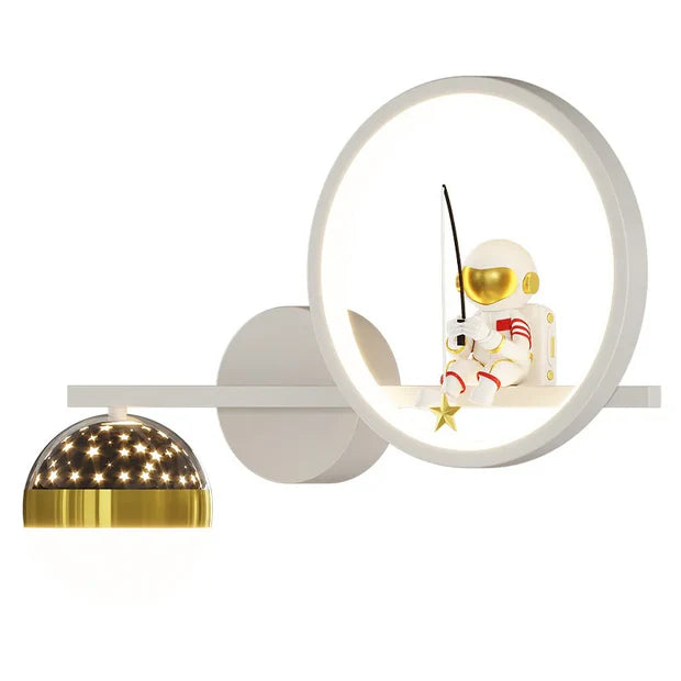 StarryMoon – Children’s LED Wall Lamp with Star & Moon Design