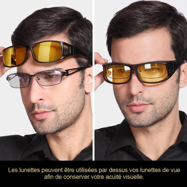 Lunettes de conduite de nuit anti-éblouissement | Bricodil