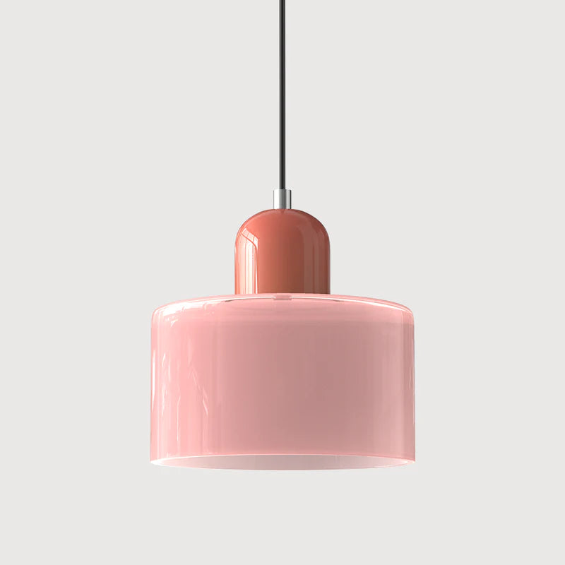 Liora – Retro Bauhaus Glass Pendant Light