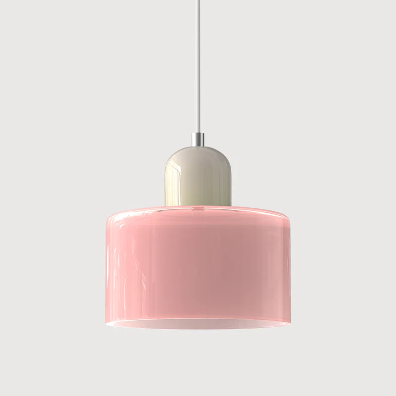Liora – Retro Bauhaus Glass Pendant Light
