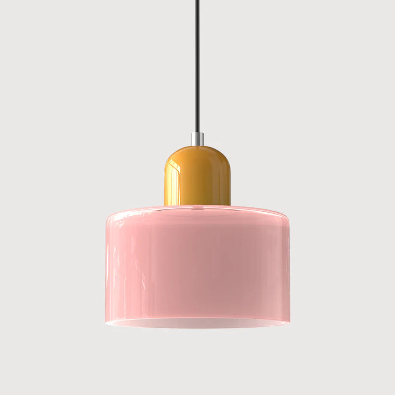 Liora – Retro Bauhaus Glass Pendant Light