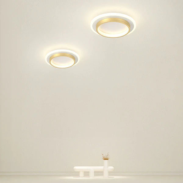 Lunara – Modern Round LED Flush Ceiling Light