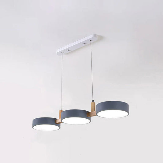 Nordura – Scandinavian Wooden & Metal LED Pendant Light