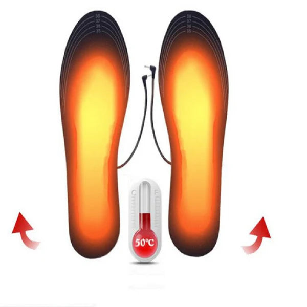 ThermoStep – USB Heated Insoles for Winter Warmth & Comfort