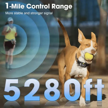 Trainix – Long Range Waterproof Dog Training Collar