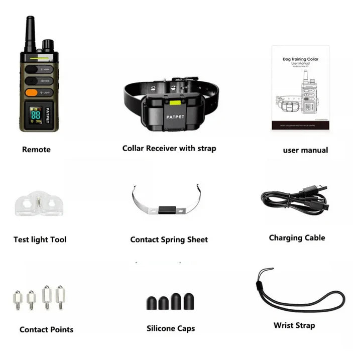 Trainix – Long Range Waterproof Dog Training Collar