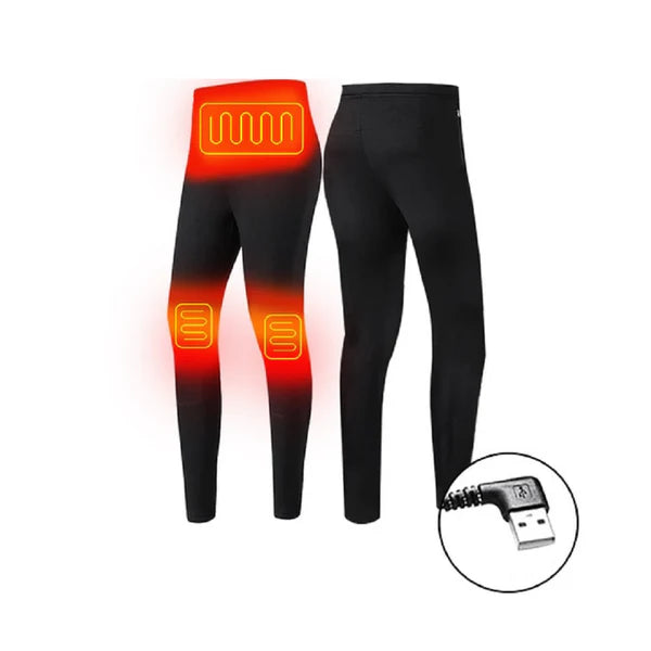 ThermaLuxe – USB Heated Thermal Underwear Set with Intelligent Temperature Control