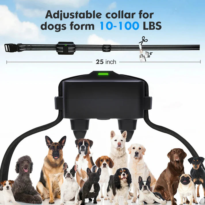 KynoReach – 1000m LCD Remote Dog Training Collar