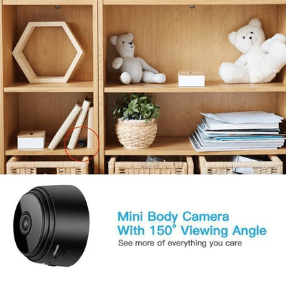 MINIGUARD CAM – 1080P WiFi Mini Security Camera with Night Vision & Motion Detection