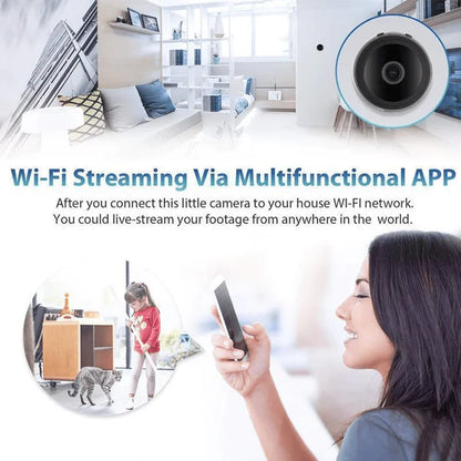 MINIGUARD CAM – 1080P WiFi Mini Security Camera with Night Vision & Motion Detection
