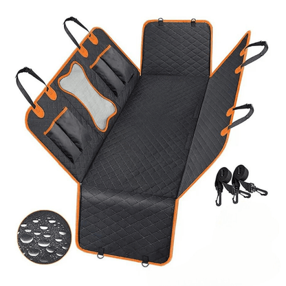 AutoPaw Guard – Waterproof Rear Car Seat Dog Cover