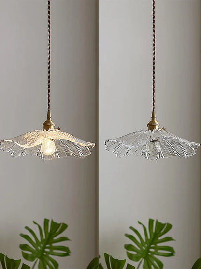 Lumea – Elegant Flower Glass Pendant Lamp