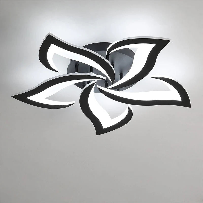 Luzora – Modern Floral LED Flush Mount Ceiling Light