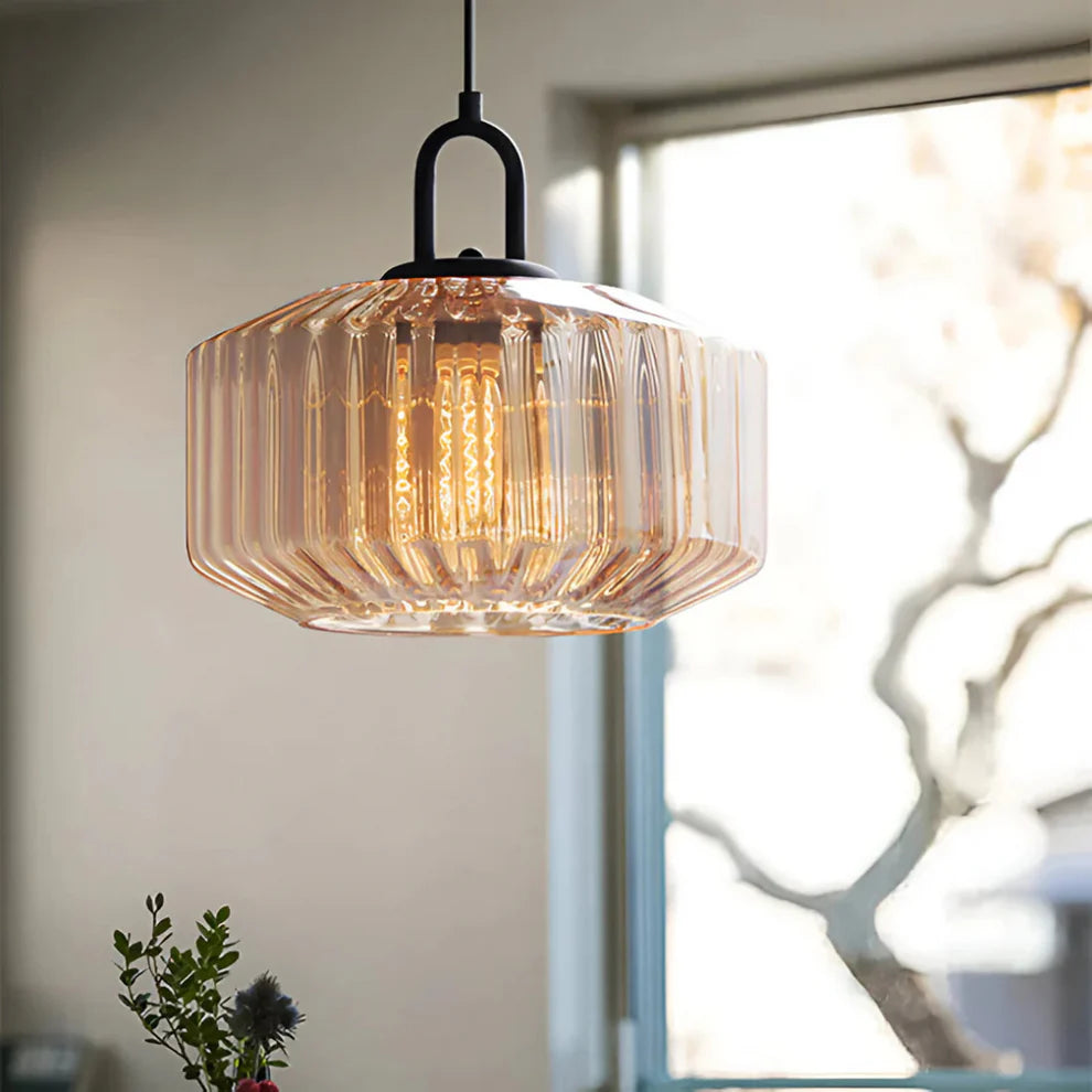 Mireta – Retro Coloured Glass Pendant Light