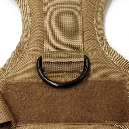 Bricegis™– Heavy-Duty Tactical Dog Harness with Handle