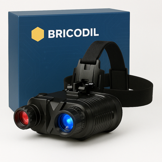 Night Vision Binoculars 8X 4K Head Mount – Bricodil BCD4729