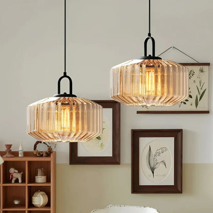 Mireta – Retro Coloured Glass Pendant Light