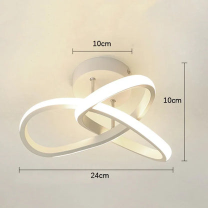Aetheris – Modern Infinity LED Ceiling Light