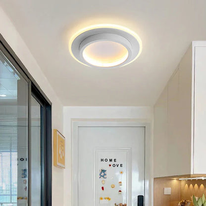 Lunara – Modern Round LED Flush Ceiling Light