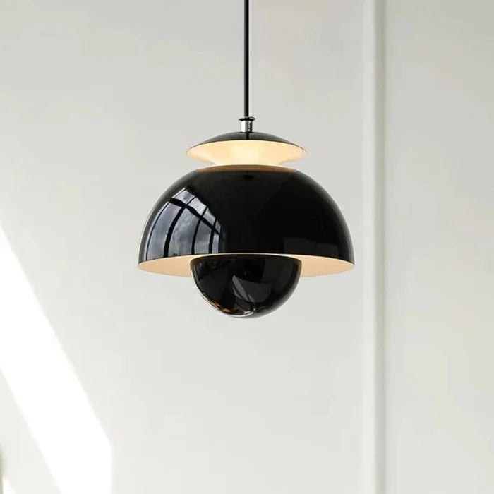 LumoSphere – Modern Bauhaus Mushroom Pendant Light