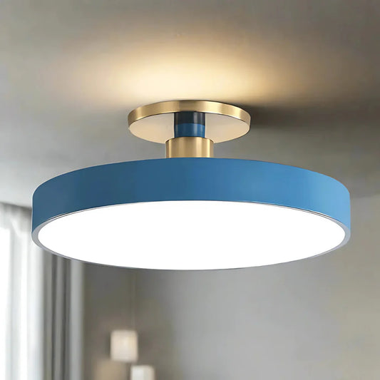 LumoRing – Scandinavian LED Metal Ceiling Light