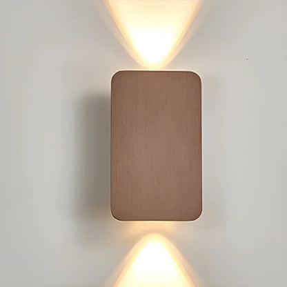 LumeBlock – Minimalist Aluminium LED Wall Lamp